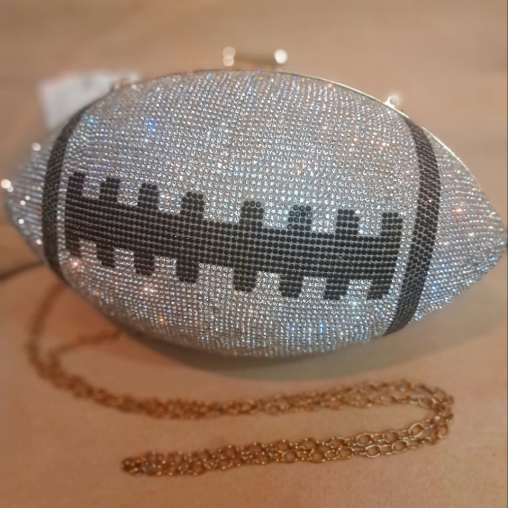 New football purse or clutch
